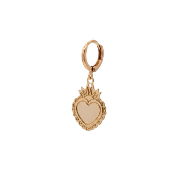 orecchini Mini Hoops Neapolis cuore sacro SerenaBi