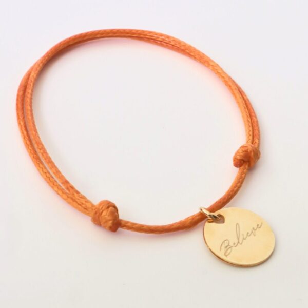 Bracciale con frase incisa e card significato – Capsule Parole Preziose