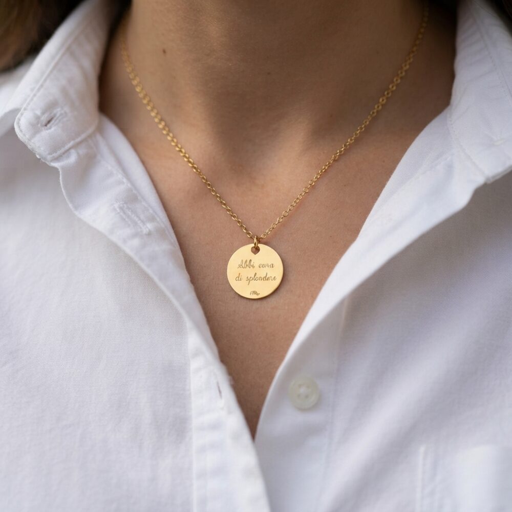 Collana Medaglia Classic SerenaBi