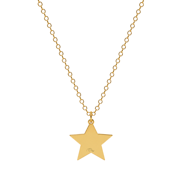 Collana Stella personalizzabile con incisione SerenaBi