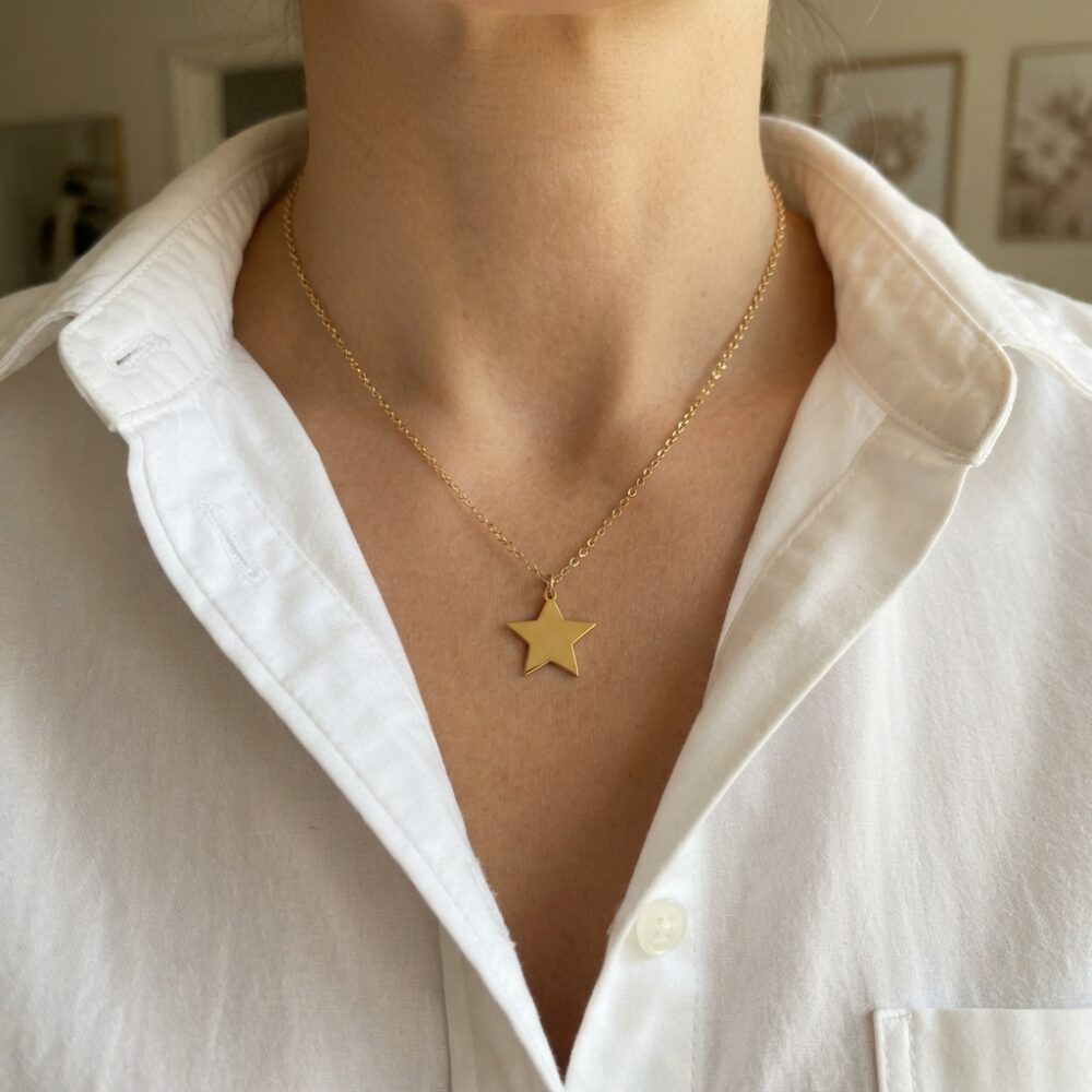 Collana Stella SerenaBi indossata