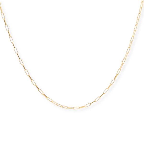 Collana baby link SerenaBi Charm Club con catena forzatina luminosa placcata oro 18kt