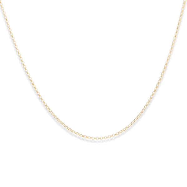 Collana rolò SerenaBi Charm Club in oro 18kt disponibile in tre lunghezze