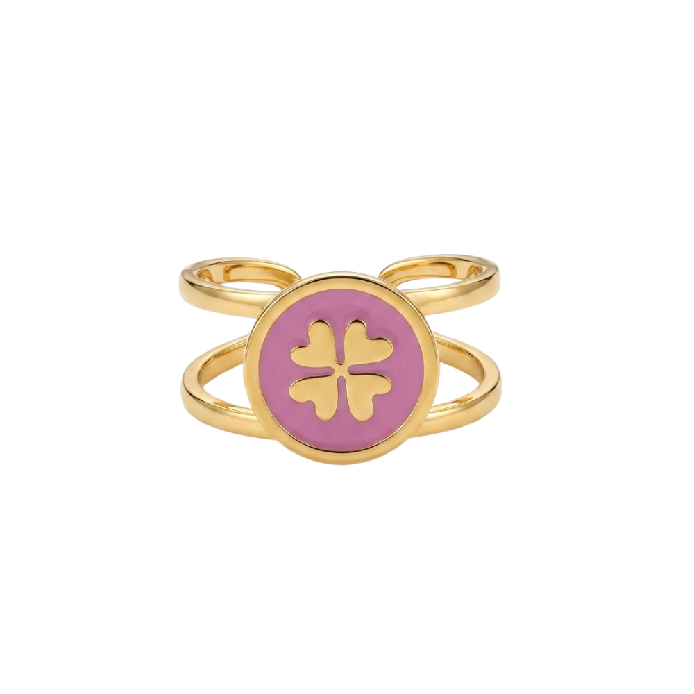 Anello Joy Clover Rosa