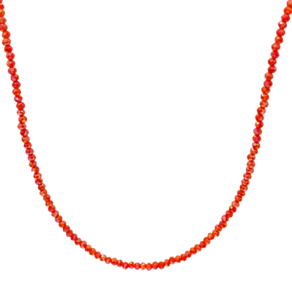 Collana Breezy con cristalli sfaccettati colorati da 2 mm SerenaBi