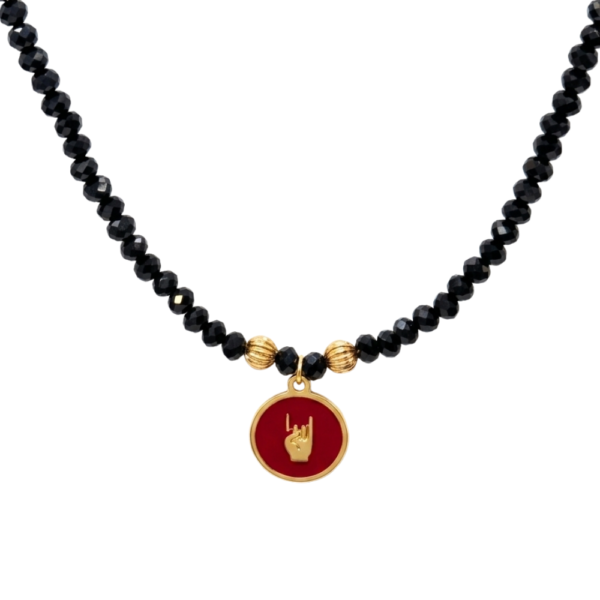 Collana Clio Joy Horns con cristalli