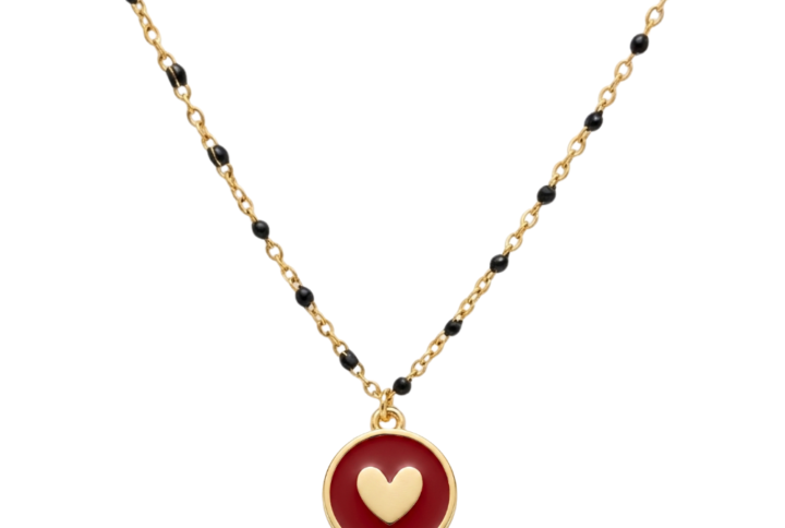 Collana Joy Heart Colors con cuore smaltato e catena colorata SerenaBi