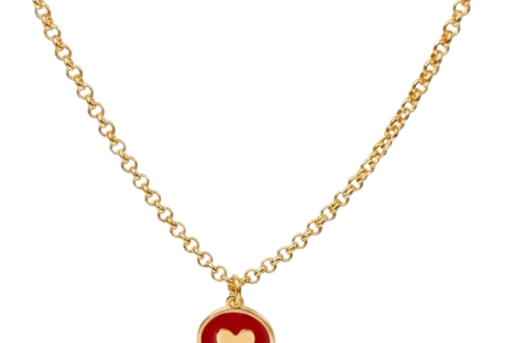 Collana Joy Heart basic con cuore dorato centrale