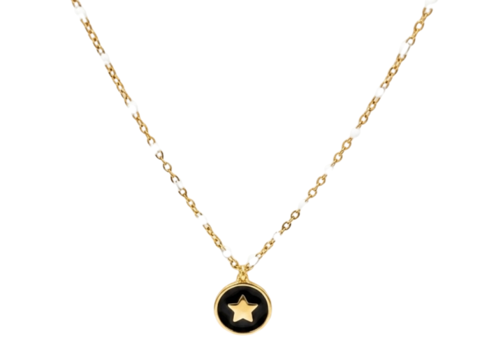 Collana Joy Star Colors con stella smaltata e catena colorata SerenaBi