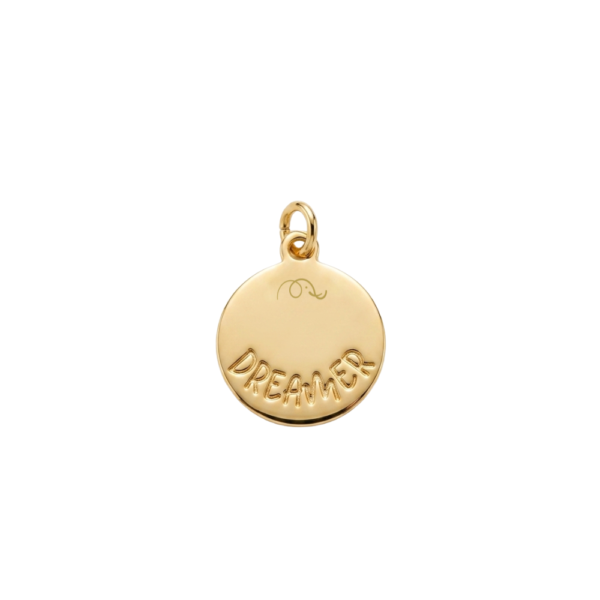 Retro pendente Joy star con incisione