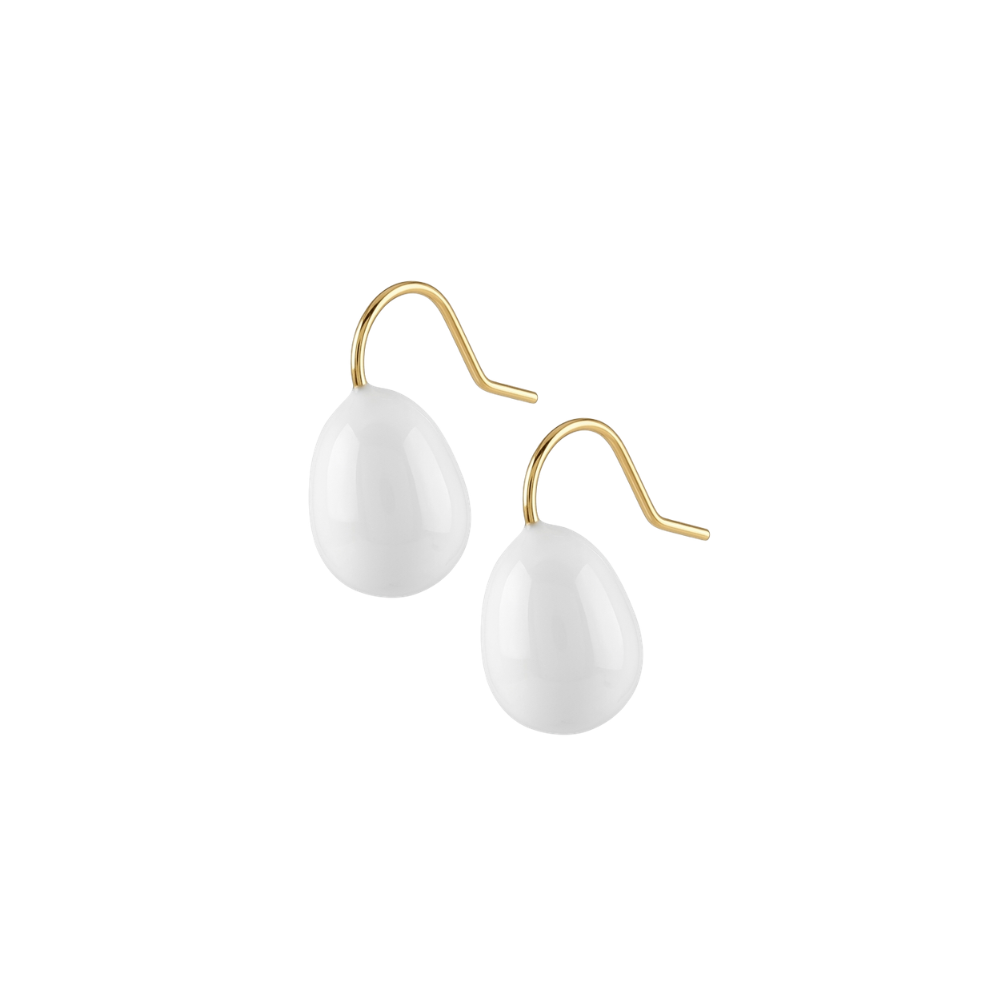 Orecchini Drops Bianco