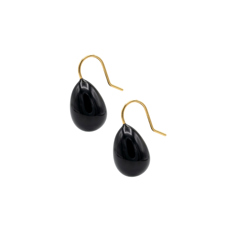 Orecchini Drops Nero