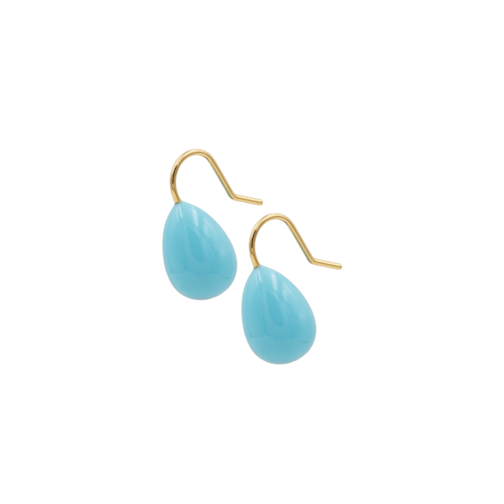 Orecchini Drops Turchese