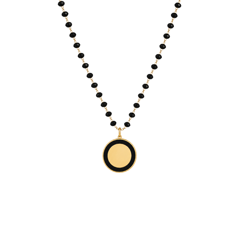 Collana Atelier Rosary personalizzabile con medaglia smaltata e catena Rosary SerenaBi (1)