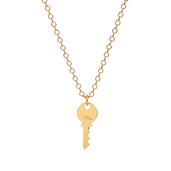 Collana Chiave personalizzabile con incisione SerenaBi