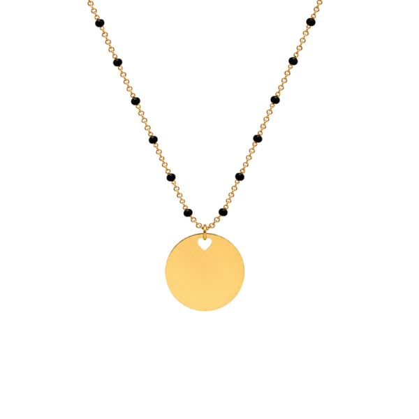 Collana Colors Classic personalizzabile con medaglia da 20 mm e catena smaltata SerenaBi