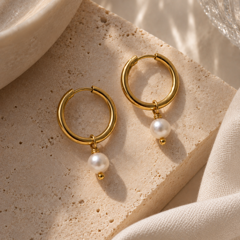 Dettaglio Pearl Essentials Hoop